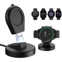 ราคา แท่นชาร์จทดแทนสําหรับ Amazfit t-rex 2, Amazfit GTR 4,GTR 4 Pro, GTS 4, GTR 3, GTR 3 Pro, แท่นชาร์จแม่เหล็กแบบแยกได้แบบพกพาพร้อมสายชาร์จ USB สําหรับ Amazfit SmartWa (44902354980)