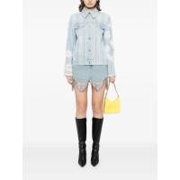 ราคา เสื้อCHANEL Pre-Owned 2020 denim jacket - smใส่ได้ ผ้าดีทรงสวยเก๋มาก (41110661212)