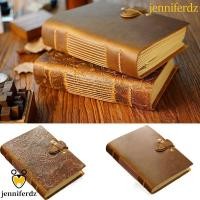 ราคา Jenniferdz สมุดโน้ตไดอารี่ ปกหนังวัวแท้ แฮนด์เมด สไตล์วินเทจ พกพาง่าย (25067851894)