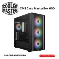 ราคา CASE (เคส) Cooler Master MasterBox 600 ATX Black Mid-Tower (28474816397)