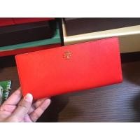 ราคา Brandnew กระเป๋าสตางค์ Tory Burch ของแท้สีส้มแจ๊ด (29413438808)