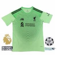 ราคา เสื้อฟุตบอลผู้รักษาประตูสีเขียวลิเวอร์พูล แขนสั้น ปี 2025/26 ปรับแต่งได้พร้อมชื่อและหมายเลข ขนาด S-2XL คุณภาพเยี่ยม (48652301611)