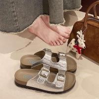 ราคา รองเท้าแตะผู้หญิง สไตล์เกาหลี แฟชั่น รองเท้าแตะ Birkenstock สบายๆ แบบใส่ได้ทั้งชายและหญิง ขนาด 35-40 (42704181820)