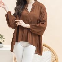 ราคา Orchi Blouse Vneck Crinkle Airflow Sakura Vneck Shirt Blouse Crinklee (27787927554)