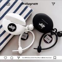 ราคา เหมาะสําหรับ OPPO Enco R4/Air4/4 Pro/3Pro ไร้สายบลูทูธตัดเสียงรบกวนชุดหูฟังชนิดใส่ในหูซิลิโคนป้องกัน Retro บุคลิกภาพภาษาอังกฤษ OnePlus Buds Ace2 กรณีนุ่มกันกระแทก (40968829817)