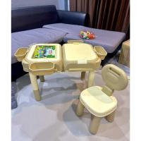 ราคา สินค้าพร้อมจัดส่ง ชุดโต๊ะตัวต่อเสริมการเรียนรู้ 2 อิน 1โต๊ะตัวต่อเสริมการเรียนรู้ S-26 (Learning Block Table Set) และโต๊ (29366155818)