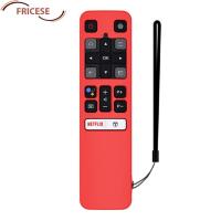 ราคา ซิลิโคนรีโมทคอนโทรลคลุมทั้งหมดป้องกันกรณีสําหรับ TCL RC802V FMR1 FNR1 [Fricese.th] (40517425304)