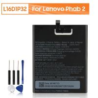 ราคา แบตเตอรี่แท้ แท็บเล็ตL16D1P32-Lenovo Phab2 Phab 2 670Y PB2-650 PB2-650M PB2-670N PB2-670M PB2-670Y/4050MAh+ชุดไขควงถอดฟร (24831224704)