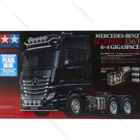 ราคา TAMIYA 56354 1/14 R/C Tractor Truck Merceds-Benz Actros 3363 6X4 Gigaspace Pearl Blue Edition ชุดประกอบรถบังคับหัวลาก... (21883411480)