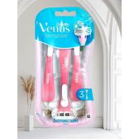 ราคา Gillette ยิลเลตต์ วีนัส เซนซิทีฟ ใบมีดโกนพร้อมด้าม (ฉลากไทย) (43107028109)