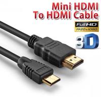 ราคา คลังสินค้าพร้อม1M 1.5M Mini HDMI To HDMI Cable HD 4K 1080P อะแดปเตอร์ HDMI ความเร็วสูงสําหรับ Pc Tv Monitor โปรเจคเตอร์กล้อง Dvd (16904197846)