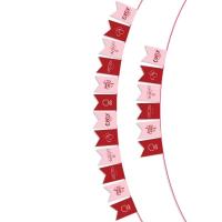 ราคา รัก* วาเลนไทน์ตกแต่งผนังหางปลาธีมตอม่อกระดาษตอม่อเครื่องประดับ (40726322502)