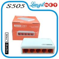 ราคา TOTOLINK S505 5-PORT 10/100MBPS DESKTOP SWITCH (26809932930)