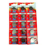 ราคา ถ่าน panasonic แท้ แบตเตอรี่ Panasonicแท้ CR2016 CR2025 CR2032 แบตกลม ถ่านกระดุม แบต lithium 3V แพค 5ก้อน (3654240905)