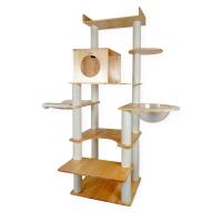 ราคา คอนโดแมว บ้านแมว 7/6/5/3/4/ ชั้น คอนโดแมวไม้ (28130290080)