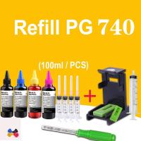 ราคา PG 740 CL 741 หมึก PG740XL CL741XL ตลับหมึกรีฟิลเข้ากันได้สำหรับ Canon MG2170 MG2270 MG3170 MG3270 MX377 MX397 MX437 (13193872672)