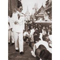 ราคา รูปถ่าย ในหลวงรัชกาลที่ 9 King Bhumibol Rama IX POSTER 7.4”x10.2” Thai Monarchy Photo Siam (53451224868)