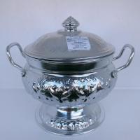 ราคา โถข้าว โถใส่ข้าว โถข้าวอลูมิเนียมลายไทย 20ซม. (7006823128)