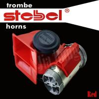 ราคา แตรลมไฟฟ้า Stebel horns ของแท้ 100% ปากคู่เสียงดังกระหึ่ม แตรลมรถยนต์ 12V/แตรลมรถบรรทุก 24V ความดังแตร 139 DB. (24046743666)