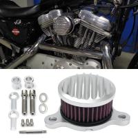 ราคา Motorcycle Air Cleaner Intake Filter System Accessories For Harley-Davidson Sportster 883 1200 1991 (56901871660)