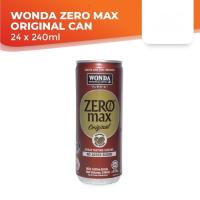 ราคา พร้อมส่ง WONDA ZERO MAX กาแฟกระป๋องไม่ใส่น้ำตาล ( ขนาด 240ml ) (21859939101)