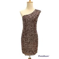 ราคา วิบวับ เดรสปาร์ตี้ งานแต่งUs2Adrianna Papellสีน้ำตาลทอง (17125426311)