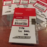 ราคา (PCX160 K1Z) HONDA ORIGINAL 68611K1ZN30ZB - ABS MARK LOGO STICKER TYPE 1 - อะไหล่ของแท้ (27187940799)