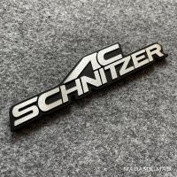 ราคา โลโก้ AC SCHNITZER BMW ชิ้นงานอลูมิเนียม ขนาด 16x3.5cm (7584859152)