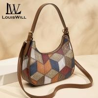ราคา Louiswill กระเป๋าสะพายผู้หญิง Longchamp Soft PU กระเป๋าขนาดใหญ่ความจุกระเป๋าสะพายข้างกระเป๋าถือสไตล์โบฮีเมียนกระเป๋าลําลองแนวโน้ม Retro กระเป๋าสะพายสําหรับสุภาพสตรีหญิง (24081685801)