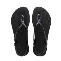 ราคา ของแท้ Havaianas Luna Sandals - Black (1138715802)