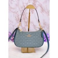 ราคา ❗️❗️แท้กระเป๋าสะพายข้าง ขนาดกลาง Coach Teri Shoulder Bag In Blocked Signature Leather(CY674)❗️❗️ (25195455046)
