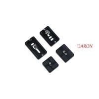 ราคา DARON แผ่นยึดกล้องสําหรับกล้อง Benro Dslr Quick Release แผ่น PU หัวบอลพร้อมสกรู 1/4 ขาตั้งกล้องแผ่นยาว (48101298757)