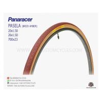 ราคา ยาง PANARACER รุ่น PASELA 20",26",700c สีอิฐแก้มแก้ว/ขอบลวด (1814441441)