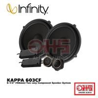 ราคา Infinity KAPPA 603CF ลำโพงแยกชิ้น 2 ทาง รองรับกำลังขับ 110 Watts RMS (19379607255)