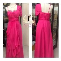 ราคา ชุดราตรี/ชุดออกงาน มือสองสภาพดี พร้อมส่ง สีชมพูบานเย็น (2312639699)