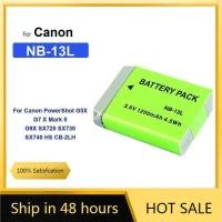 ราคา For Canon PowerShot G5X G7 X Mark II G9X SX720 SX730 SX740 HS CB-2LH NB-13L แบตเตอรี่ 1250mAh (44226787212)