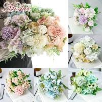 ราคา ช่อดอกดอกกุหลาบปลอม ทำจากผ้า สำหรับตกแต่งบ้าน (2910922702)