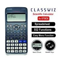 ราคา ของแท้ 100% ของแท้ Casio FX-570EX ClassWiz Series เครื่องคิดเลขวิทยาศาสตร์รับประกัน 24 เดือน (49251135769)