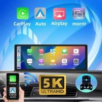 ราคา เครื่องบันทึกการขับขี่ 5เค 1 . คอนโซลเกมศูนย์หน้าจอขนาดใหญ่ 3 นิ้ว carppy Android A uto Cast 0 8 P Inverted BT (40675044646)