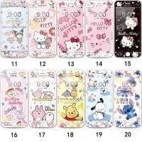 ราคา 3dการ์ตูนfull Coverageกระจกนิรภัยป้องกันหน้าจอสําหรับIphone 4 4s 5 5s se 6 6s 7 8 plus se2 se3 (24143179490)