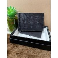 ราคา New MCM Money Clip Wallet in Black คลิบหนีบธนบัตรสีดำ (8118477443)