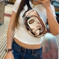 ราคา ❤ ❤ ของแท้!! พร้อมส่ง!! Coach กระเป๋าคาดเอว & คาดอก Nylon Cross Body Bag (4543220986)