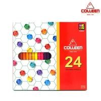 ราคา COLLEEN No.775 สีไม้คอลลีนแท่งเหลี่ยมหัวเดียว 24ด้าม24สี (5235491385)