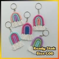 ราคา GUNGAN พวงกุญแจสีรุ้ง | พวงกุญแจมาคราเม่ | พวงกุญแจสุนทรียศาสตร์ | พวงกุญแจ Souvenir (44226885439)