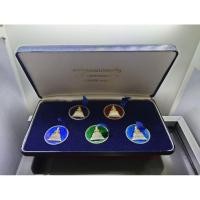 ราคา เหรียญ พระพุทธคมนาคมบพิธ แท้ % เนื้อเงิน ชุดกรรมการ ลงยา 5 สี ที่ระลึก 84 ปี กระทรวงคมนาคม พ.ศ.2539 พร้อมกล่องเดิม #พระ (22753458557)