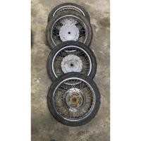 ราคา ชุดล้อ หน้า-หลัง ฟีโน่ มีโอ แท้มือสอง ดอกยางสวยสวยพร้อมใช้งาน (20685215268)