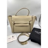 ราคา Celine mini belt bag light taupe color (16829817493)