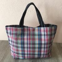 ราคา กระเป๋าถือลายผ้าขาวม้า (9657254409)