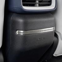 ราคา 2025 XPENG G6 กล่องที่เท้าแขนควบคุมกลางฝาครอบแตรด้านหลังกรอบเสียงสแตนเลสฝาครอบแตรการปรับเปลี่ยนรถภายใน (41865090541)