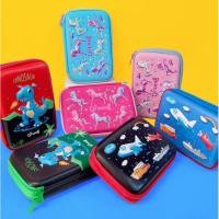 ราคา Smiggle Lookalike QITONG 3D Hardcase กล่องดินสอคู่ขนาดใหญ่ (43055742416)